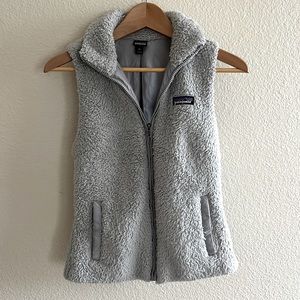 Patagonia Los Gatos Fleece Vest Grey Size XS